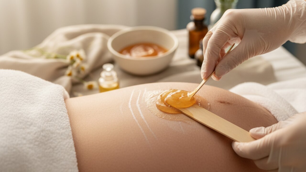 妊娠線周りのシュガーリング｜安全にケアする方法